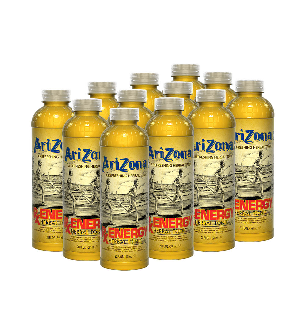 RX Energy Herbal Tonic |  20 oz. Tall Boy / 12-pack - Image 3